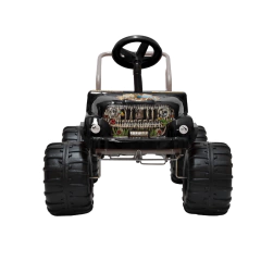 Auto a pedal Jeep 4x4 Patón Zoo (Art. 643Z)
