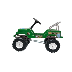 Auto a pedal Jeep 4x4 Patón Zoo (Art. 643Z) - Katib S.A.