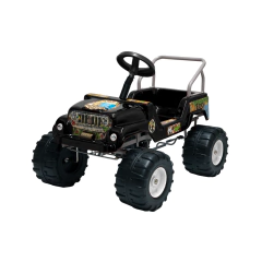 Auto a pedal Jeep 4x4 Patón Zoo (Art. 643Z) - Katib S.A.