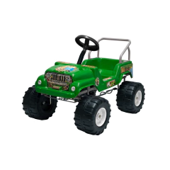 Auto a pedal Jeep 4x4 Patón Zoo (Art. 643Z)