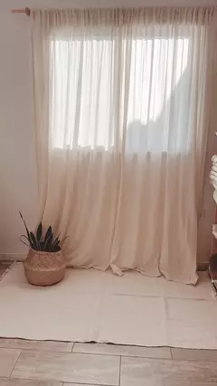 JUEGO DE CORTINAS GASA CRUDO en internet
