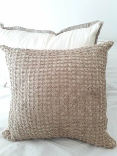 ALMOHADÓN CROCHET RED YUTE - comprar online