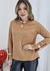 Blusa Crepe Air Flow Manga Longa com abertura no punho.