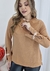Blusa Crepe Air Flow Manga Longa com abertura no punho. - comprar online