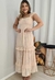 Vestido Mercia bege