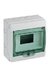 Caja TM Din 8 b emb PVC BLA p-FUM Q Energy