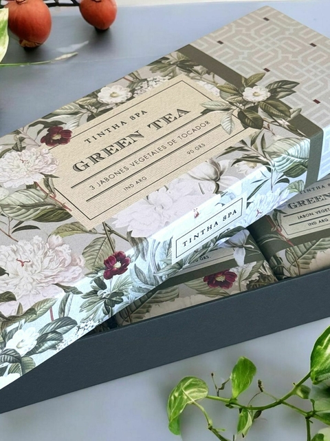 Green Tea NEW - Caja de 3 Jabones