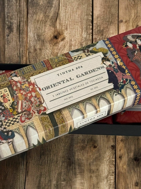 Oriental Gardens New - Caja de 3 Jabones - comprar online