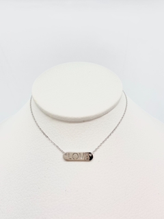 Conjunto cadena con dije de mujer, amor, Mont