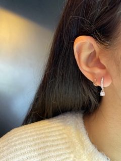 Aros de mujer argollitas con dije Susanito Chik - tienda online