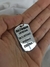 Dije Chapa identificación personalizado alergias en internet