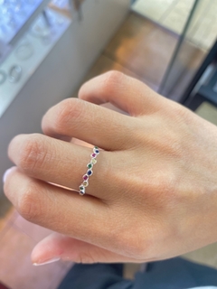 Anillo con piedras de mujer, Colors - comprar online