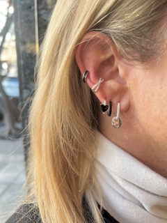 Imagen de Aros argollita con dije de mujer, Guxxi