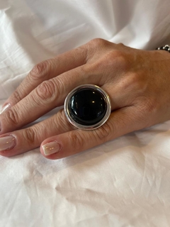 Anillo de mujer con Onix Black deluxe en internet