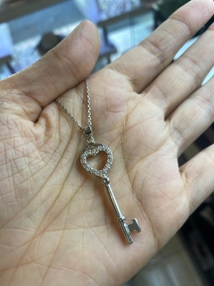 Conjunto cadena y dije de mujer, Llave - comprar online