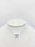 Conjunto de mujer, cadena y dije cubito cristal autentico L