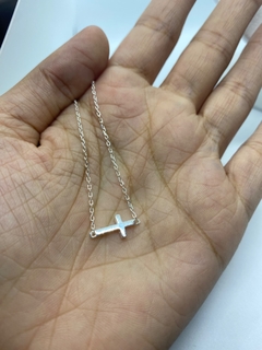 Conjunto cadena y dije de mujer, Cruz - comprar online