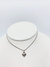 Conjunto cadena y dije corazon acero