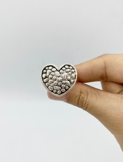 Anillo de mujer Corazon inflado