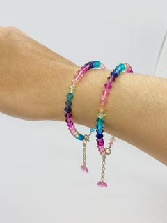 Pulsera multi cristal
