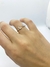 Anillo de mujer, inicial con piedra - comprar online