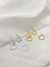 Aros argollita corazon para mujer. Cuore