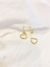 Aros argollita corazon para mujer. Cuore - tienda online