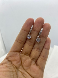 Aros argollita con dije de mujer, Chik L - comprar online