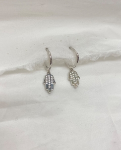 Aros argollita de mujer, Manito