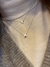 Conjunto cadena con dije inicial mini - comprar online