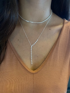 Conjunto cadena corbatero de mujer, Rihanna - Joyería LauLec