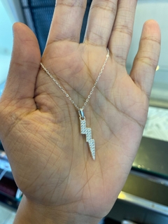 Conjunto cadena y colgante de mujer, Rayo en internet