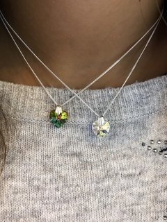 Conjunto colgante de mujer cristal autentico + cadena ( CH ) en internet
