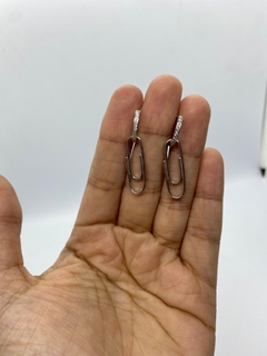 Aros de mujer argollitas con dije, Clip - Joyería LauLec