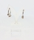 Aros argollita con dije, mujer, Triheart - comprar online