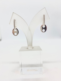 Aros argollita con dije de mujer, Guxxi