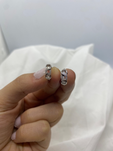 Aros argollita cadena - comprar online