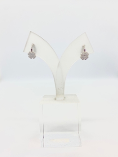 Aros argollita amuletos, trebol - comprar online