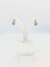 Aros argollita amuletos, trebol - comprar online