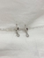 Aros argollita con dije, mujer, Gota