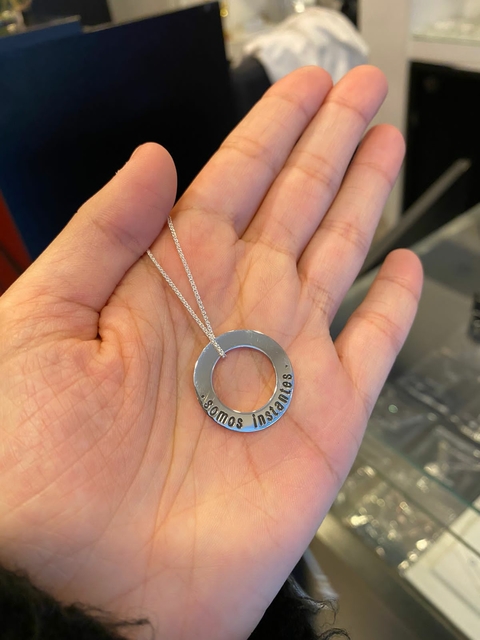 Dije colgante personalizado de mujer, arandela de la vida x1 - comprar online