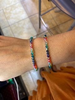 Pulsera cristal multicolor - comprar online