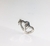 Dije colgante personalizado de mujer, corazon calado vertical - comprar online