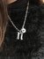 Dije personalizado de mujer, Inicial Gótica - tienda online