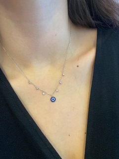 Conjunto amuleto de mujer, Ojito Rain - Joyería LauLec