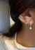 Aros argollita con dije, mujer, Dot - Joyería LauLec