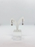 Aros argollita con dije corazon de mujer, Chalup - comprar online