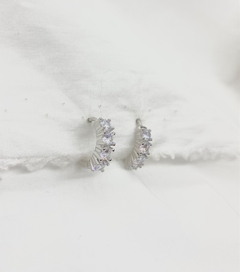 Aros argolla con piedra de mujer, Tex