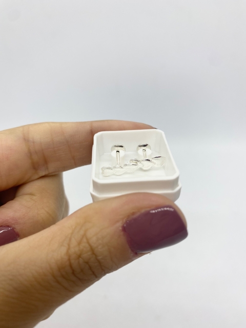 Aro pegadito abridor 3 corazones