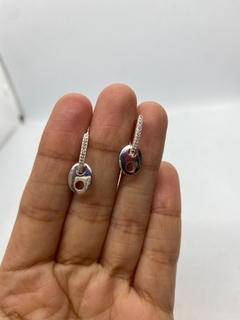 Aros argollita con dije de mujer, Guxxi - comprar online